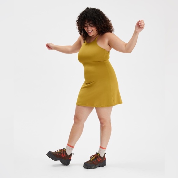 Girlfriend Collective Naomi Workout Dress in Saturn NWT - Picture 6 of 12